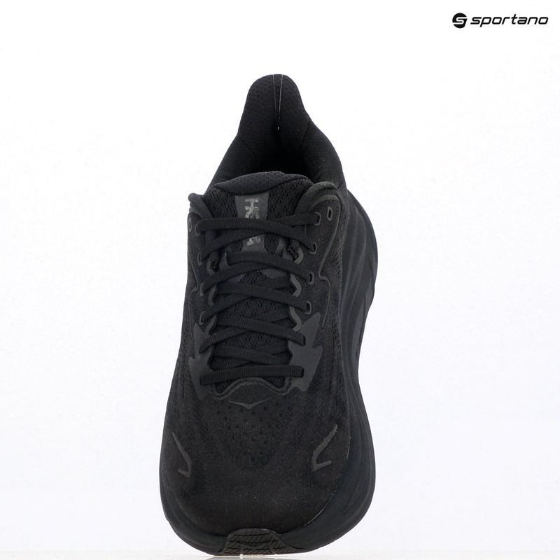 Scarpe da corsa da uomo HOKA Clifton 10 X-Wide nero/nero 16