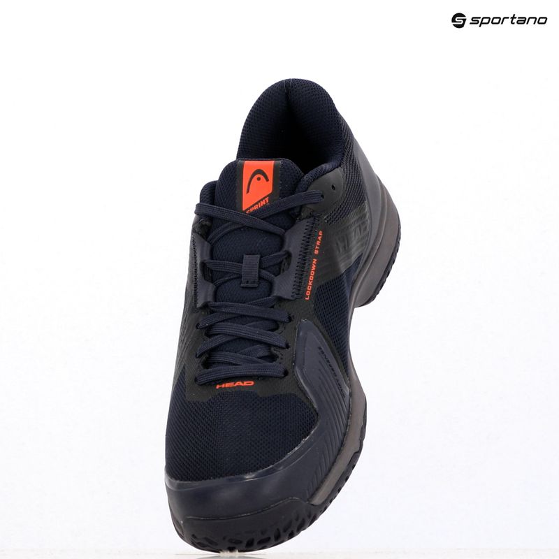 Scarpe da tennis HEAD da uomo Sprint Team 4.0 blu scuro/rosso 9