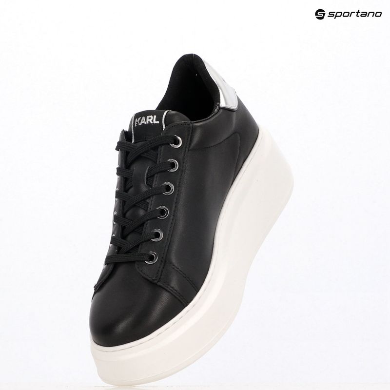 Scarpe da donna KARL LAGERFELD Anakapri Nft in pelle nera 13