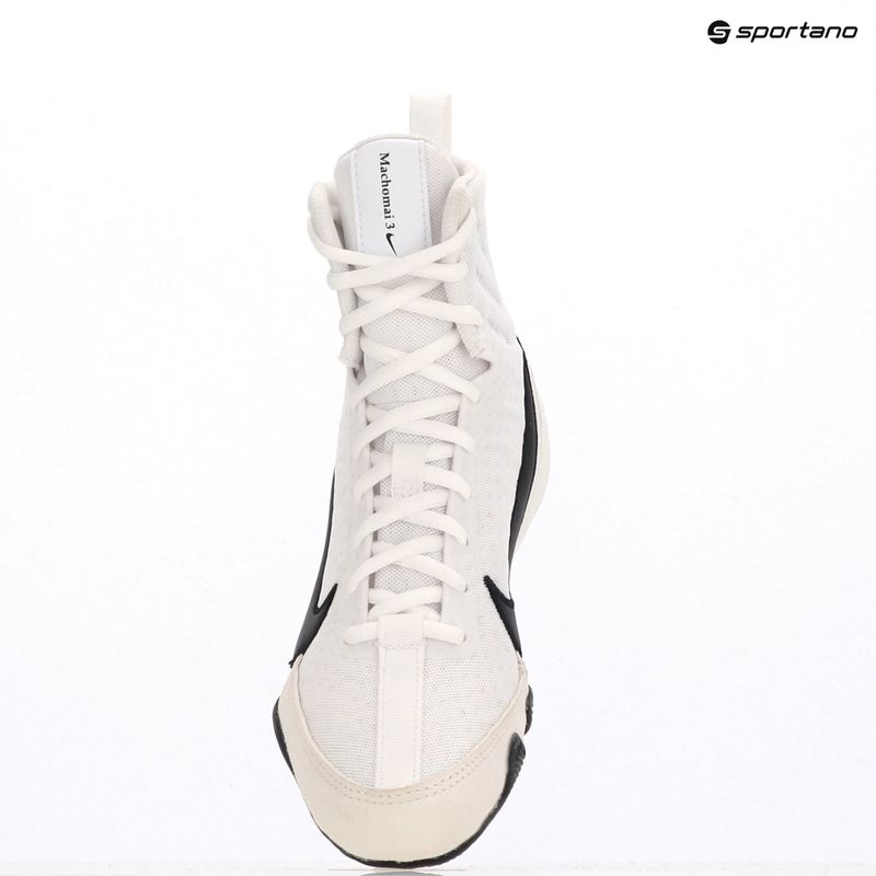Scarpe da boxe Nike Machomai 3 bianco/nero 9
