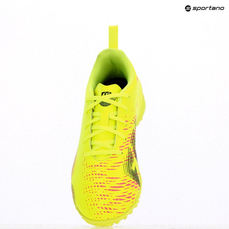Scarpe da calcio per bambini PUMA Future 8 Play TT allerta gialla / puma nero / sole colpito 9