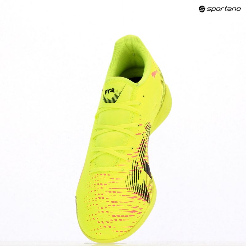 Scarpe da calcio da uomo PUMA Future 8 Play It allerta gialla / puma nero / sole colpito 9