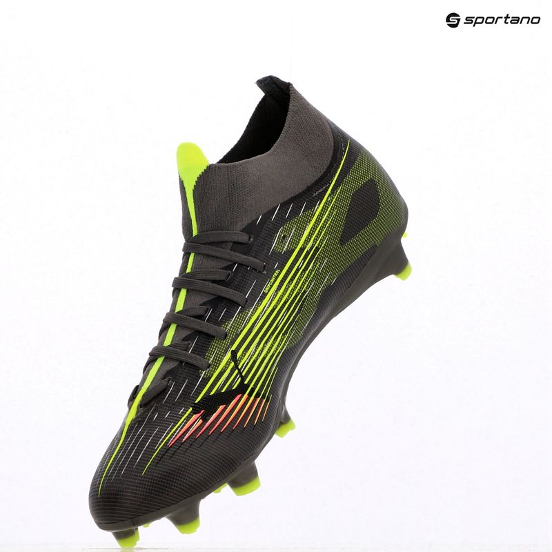 Scarpe da calcio PUMA uomo Ultra 5 Match+ FG/AG argento invecchiato opaco/allarme giallo/puma argento invecchiato 9