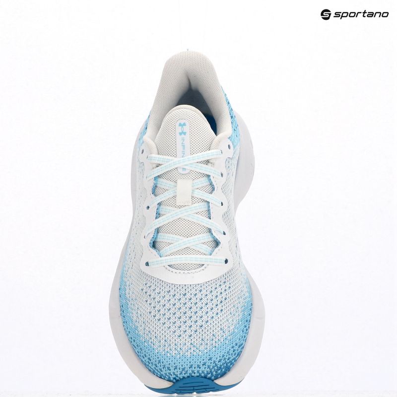 Scarpe da corsa Under Armour Infinite bianco/blu etere/bianco da donna 9