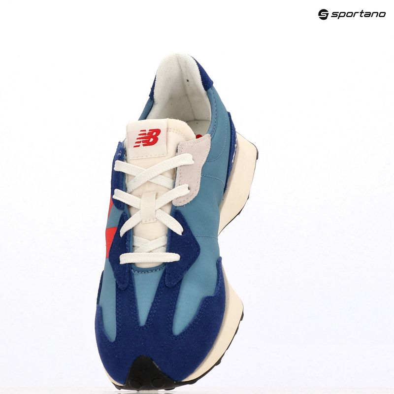 Scarpe New Balance 327 V1 color calamaio/rosso vero 9