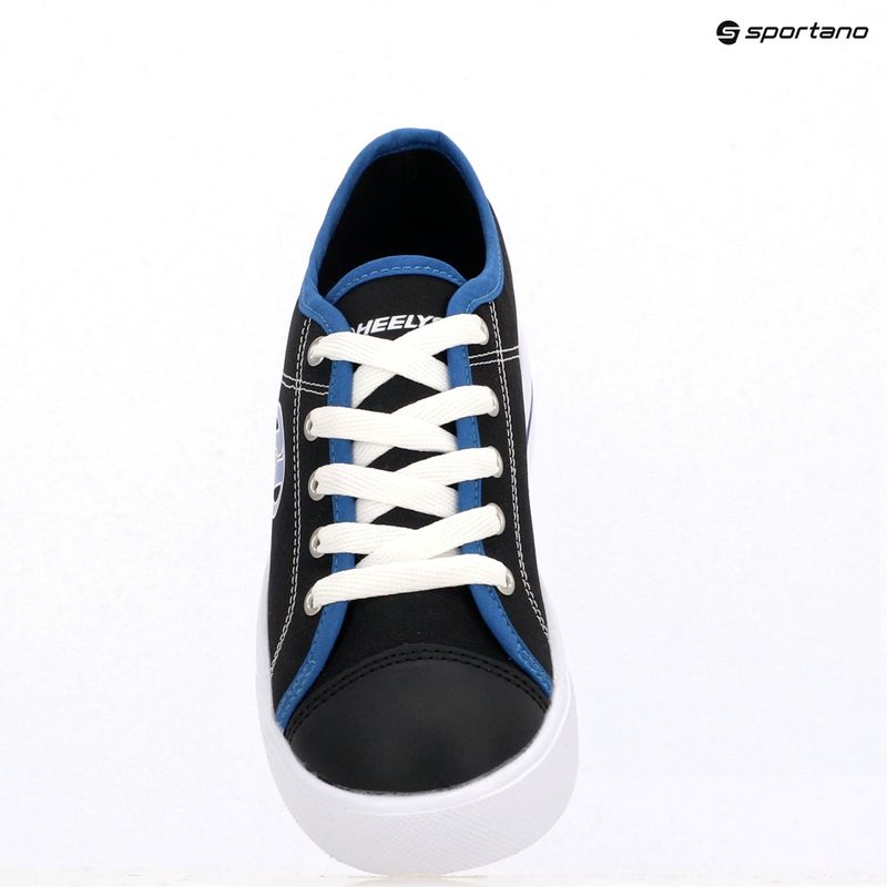 Heelys Classic X2 scarpe da bambino nero/bianco/blu 10