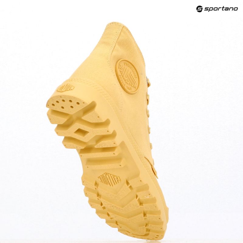 Scarpe Palladium Mono Chrome yellow twist 9