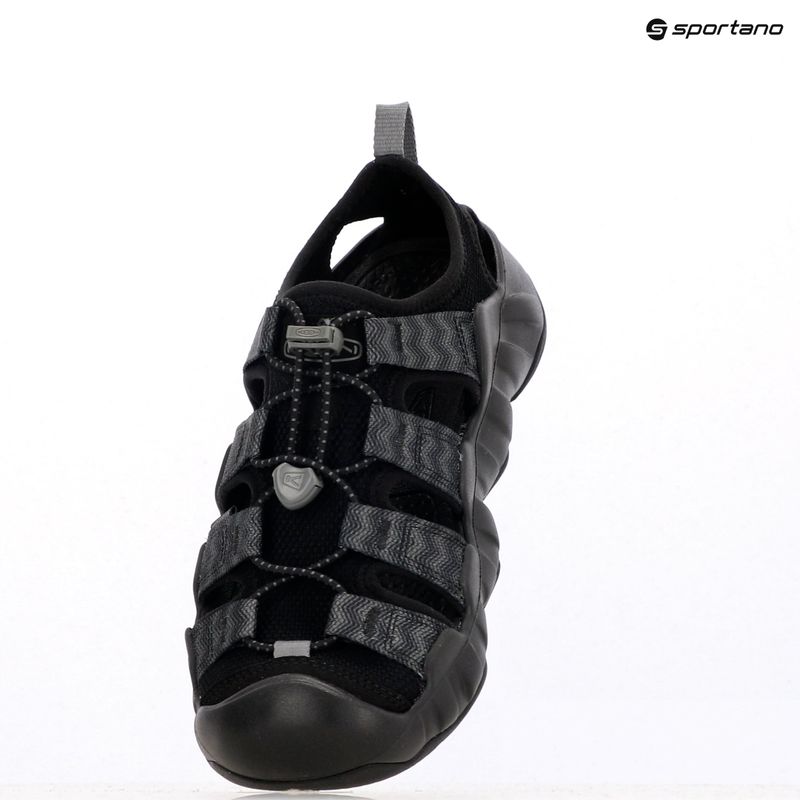 KEEN Hyperport H2 sandali da uomo nero/grigio acciaio 11