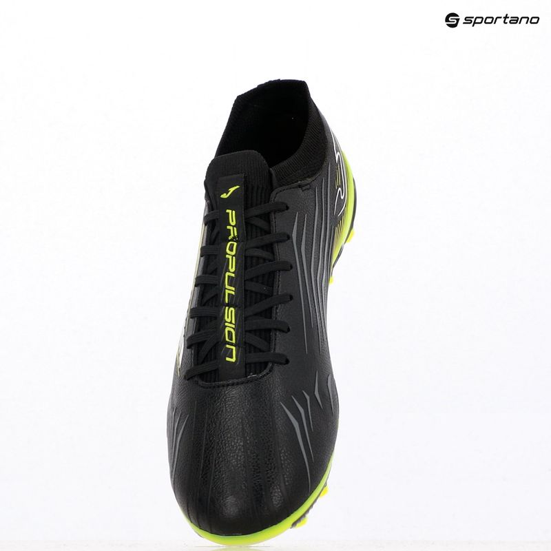 Scarpe da calcio Joma Propulsion Top FG uomo nero/giallo 11