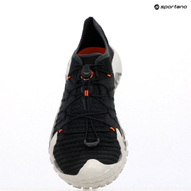 Scarpa da avvicinamento da donna Mammut Hueco Knit II Low nero/grigio ghiaccio chiaro 17