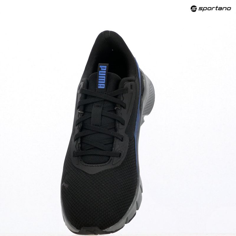 PUMA Flexfocus Lite Modern Woven scarpe da corsa puma nero/blu vivo 11