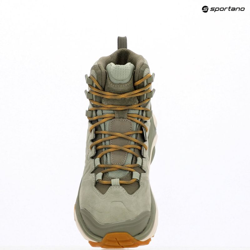 Scarpe da trekking da uomo HOKA Kaha 3 GTX muschio marino/latte di avena 17
