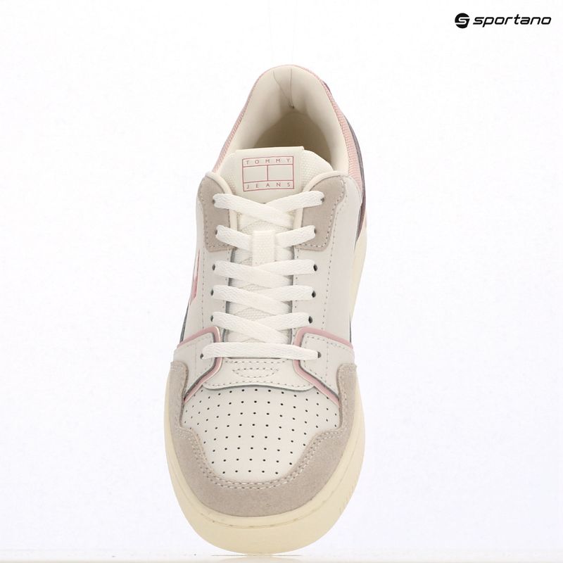 Tommy Jeans Retro Basket - scarpe da donna ecru/rosa 9