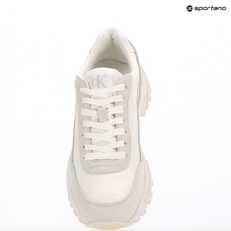 Calvin Klein scarpe da uomo YM0YM01292 Hike Runner Casual Ny-Su Triple Bright White 9