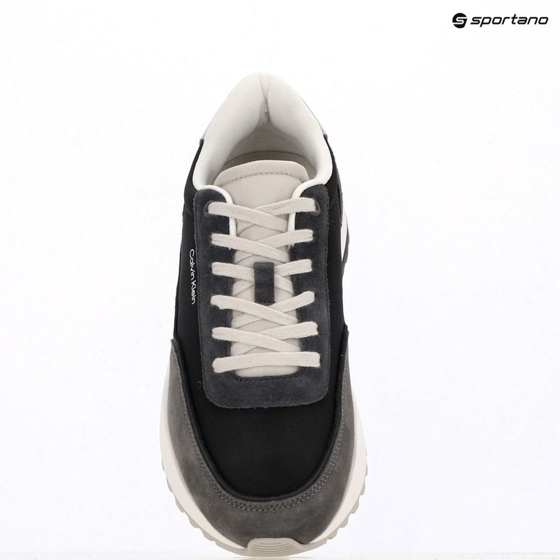 Calvin Klein scarpe uomo HM0HM01714 Low Top Lace Up Repreve Mix Formal Gray/Eggshell/Creamy White 9