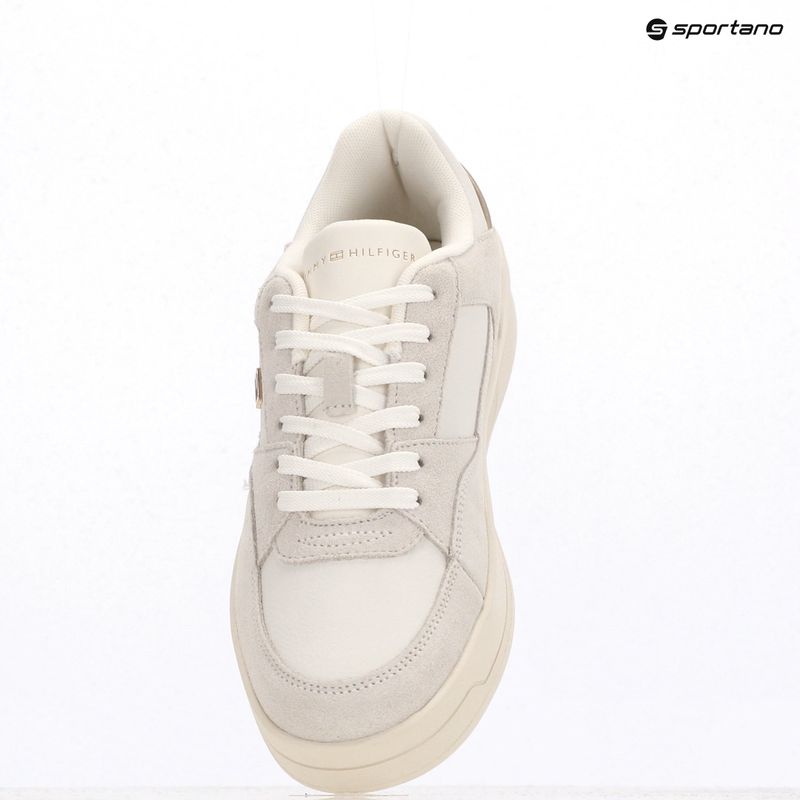 Tommy Hilfiger Essential Basket ecru scarpe da donna 9