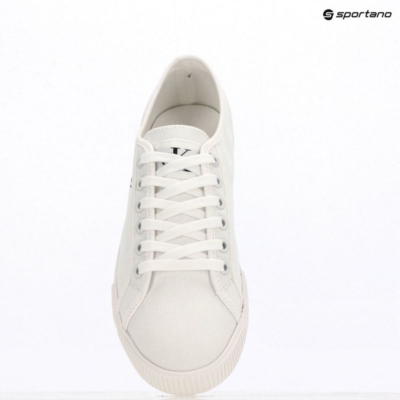 Scarpe da ginnastica Calvin Klein da donna YW0YW01762 Ess Vulc Low Cv Mg Wn triplo bianco brillante 9