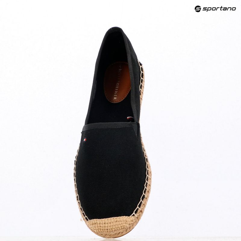 Scarpe Tommy Hilfiger da donna Flag Canvas nero 9