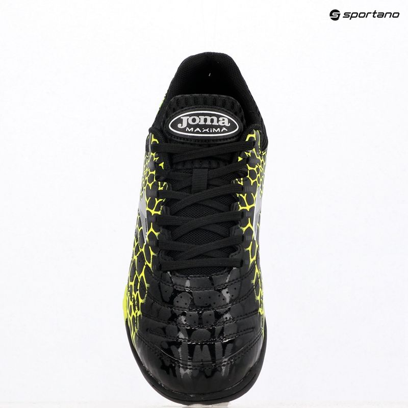 Scarpe da calcio Joma Maxima TF da uomo, nero 11