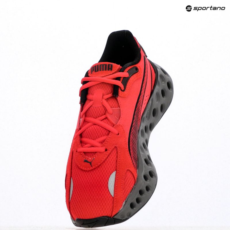 PUMA Softride Frequence scarpe da corsa per tutti i tempi rosso/puma nero/grigio scuro freddo 3
