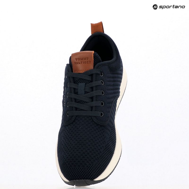 Tommy Hilfiger scarpe da uomo Newport 3D Premium Knit desert sky 9