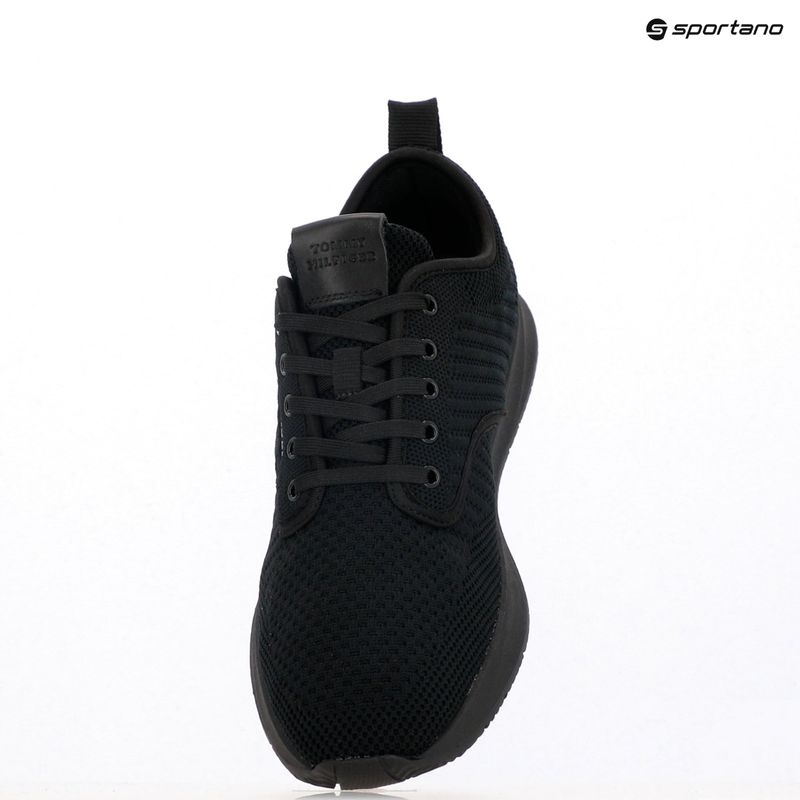 Tommy Hilfiger scarpe da uomo Newport 3D Premium Knit nero 9
