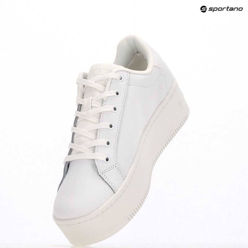 Scarpe Tommy Jeans donna Tjw Flatform Cupsole Ess bianco 9