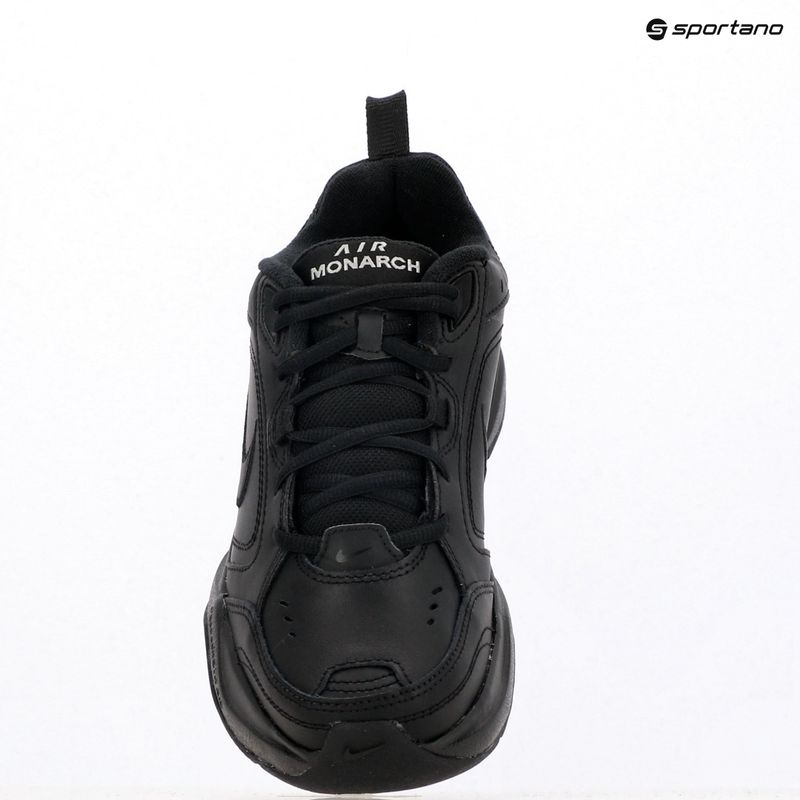 Scarpe da ginnastica da uomo Nike Air Monarch IV nero / nero 9