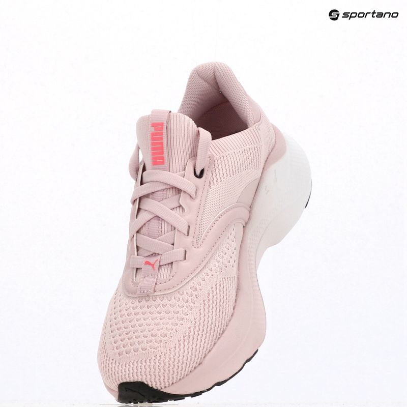 Scarpe da corsa da donna PUMA Softride Mayve rose mauve/puma nero/sun struck 11