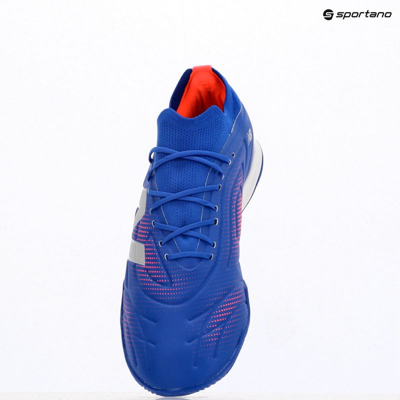 New Balance Tekela Team Low V5 IN scarpe da calcio blu 9