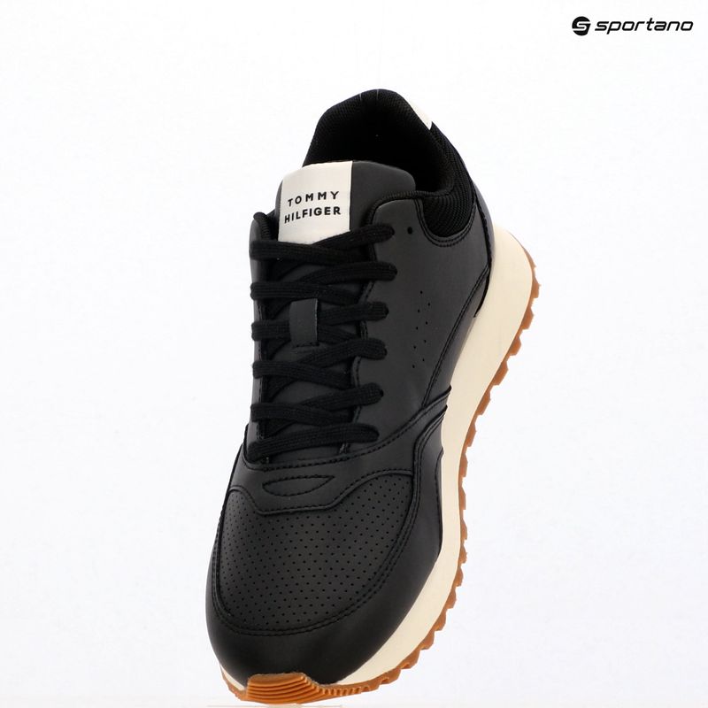 Tommy Hilfiger scarpe da uomo New Runner Eva Lth Ess nero 9