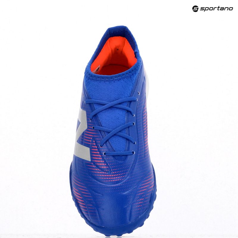 Scarpe da calcio per bambini New Balance Tekela Team Low JR TF blu 9