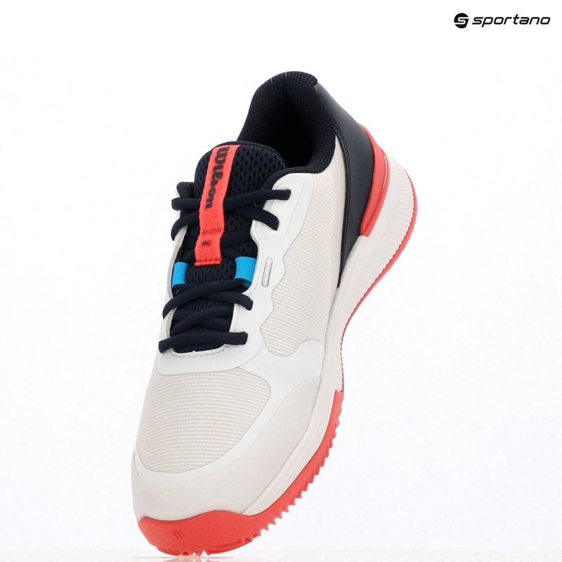 Scarpe da tennis da donna Wilson Intrigue Pro Clay W bianco/ navy blazer/ dubarry 9