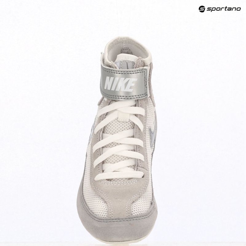 Nike Speedsweep VII scarpe da wrestling per bambini bianco/argento metallico 9