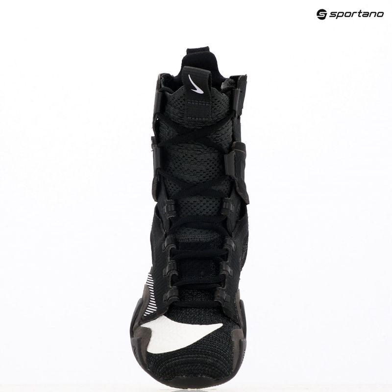 Nike Hyperko 2 nero / bianco fumo grigio scarpe da boxe 9