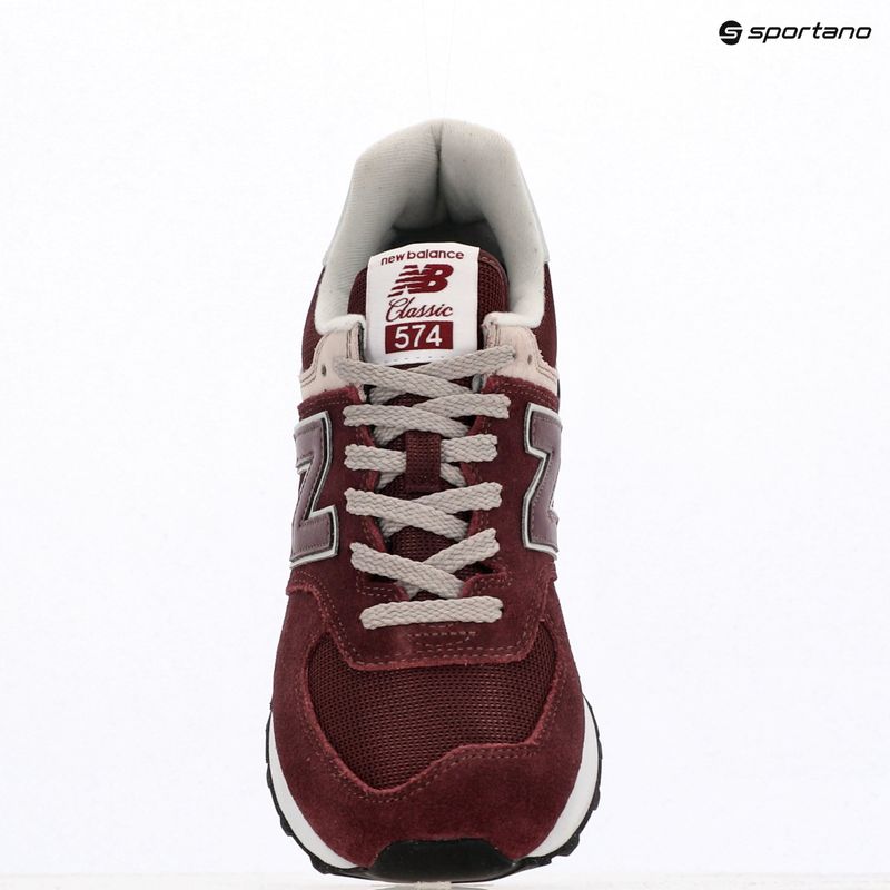 Scarpe New Balance uomo 574 rosso 13