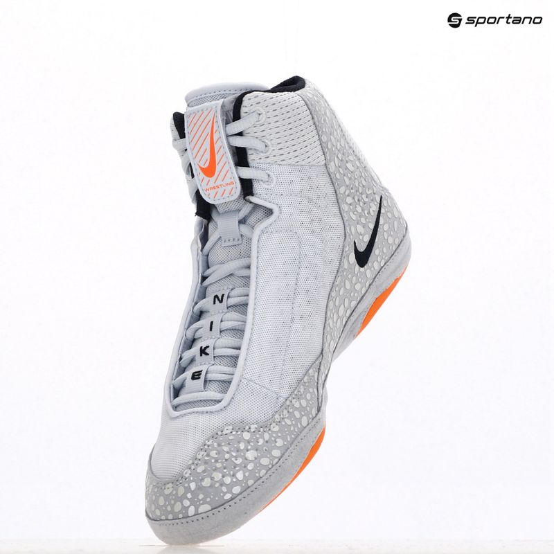 Nike Inflict 4 SE football grey/dark obsidian/sky grey/titanum scarpa da wrestling 9