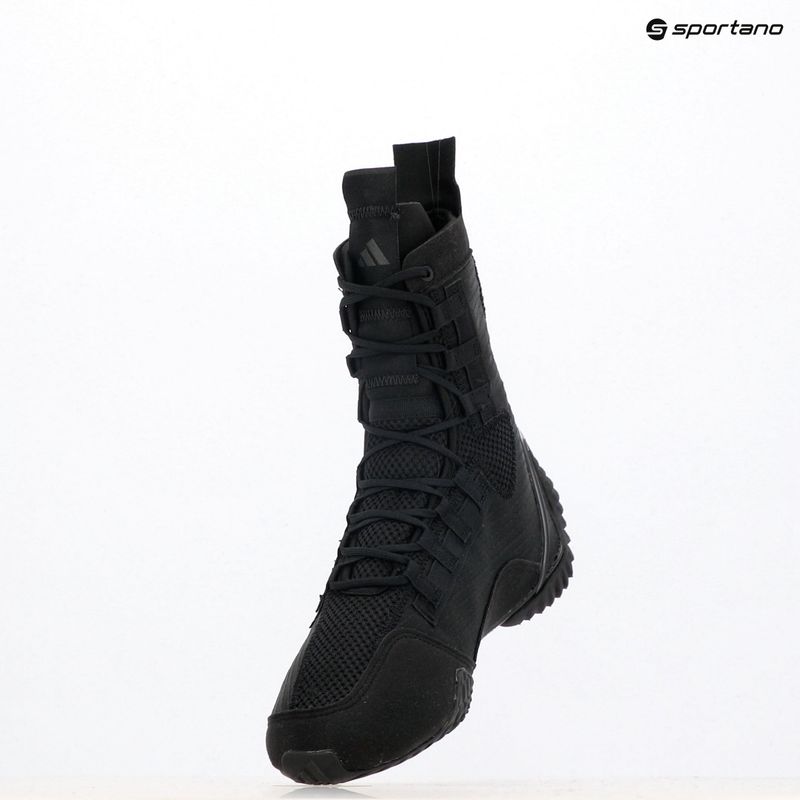 Scarpe da boxe adidas Speedex 23 nucleo nero/nero/carbonio 18
