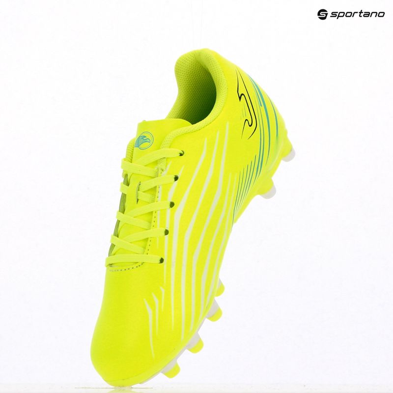 Scarpe da calcio Joma Propulsion Jr FG fluor giallo bambino 14