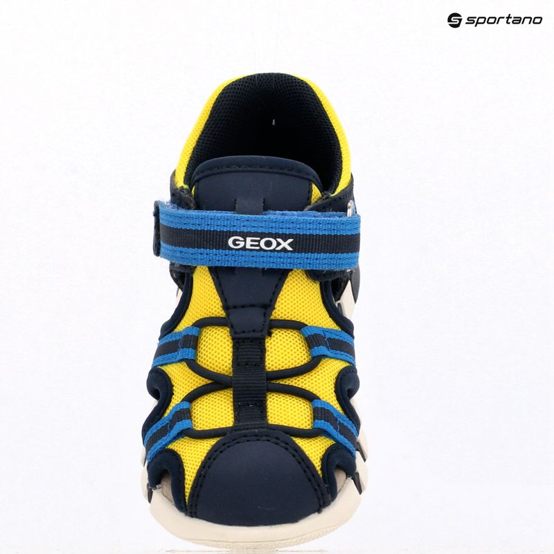 Geox Iupidoo sandali per bambini blu/giallo fluo 9