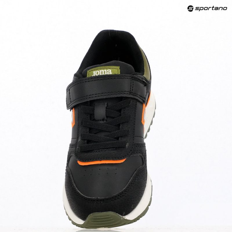 Scarpe da bambino Joma Tornado nero/verde 11