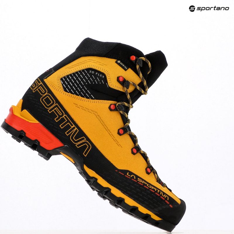 Scarponi da montagna La Sportiva Trango Alpine Gtx da uomo, giallo 12