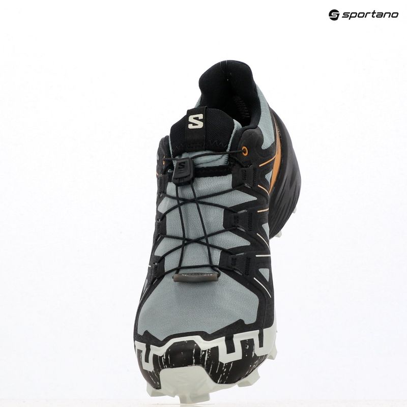 Scarpe da corsa da uomo Salomon Speedcross 6 GTX trooper/black/wood thrush 15