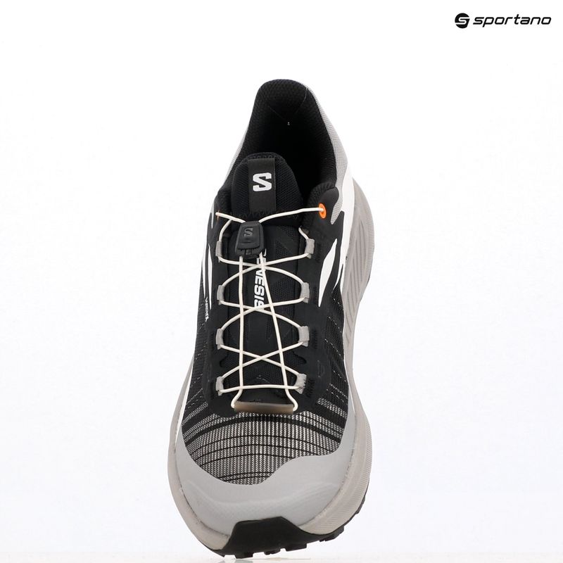 Scarpe da corsa da uomo Salomon Genesis nero/alloy/turmeric 18