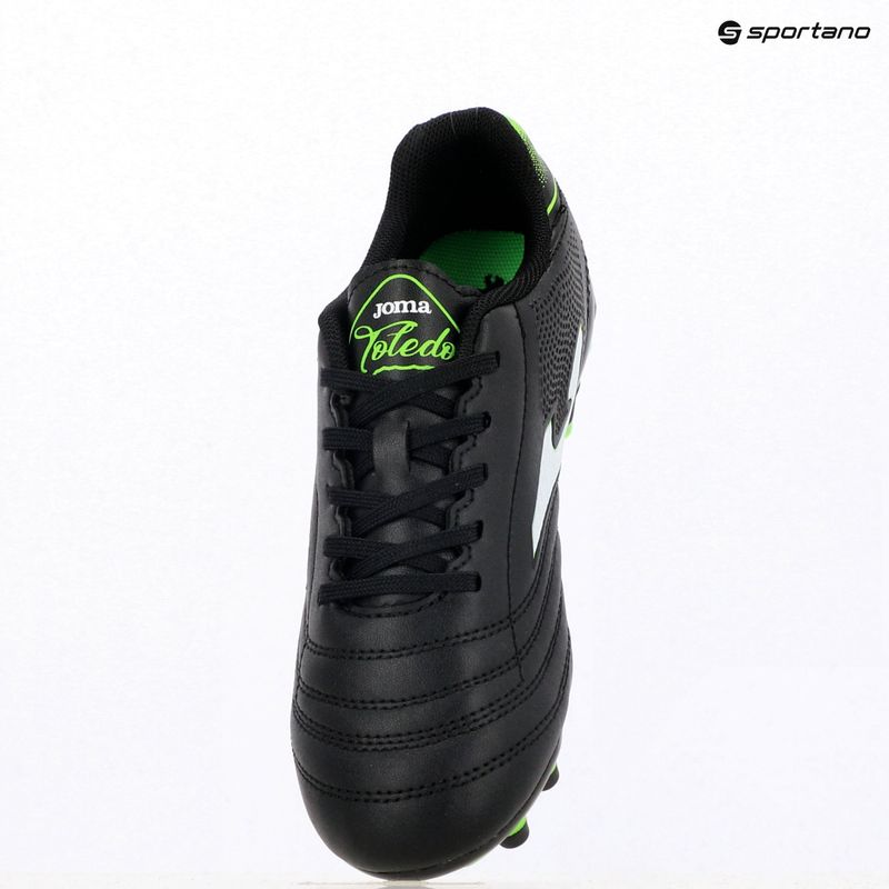 Scarpe da calcio per bambini Joma Toledo Jr FG nere 11