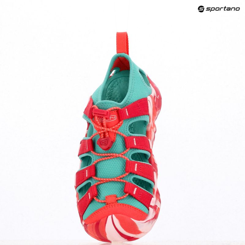 Sandali KEEN Hyperport H2 lampone/blu piscina per bambini 9