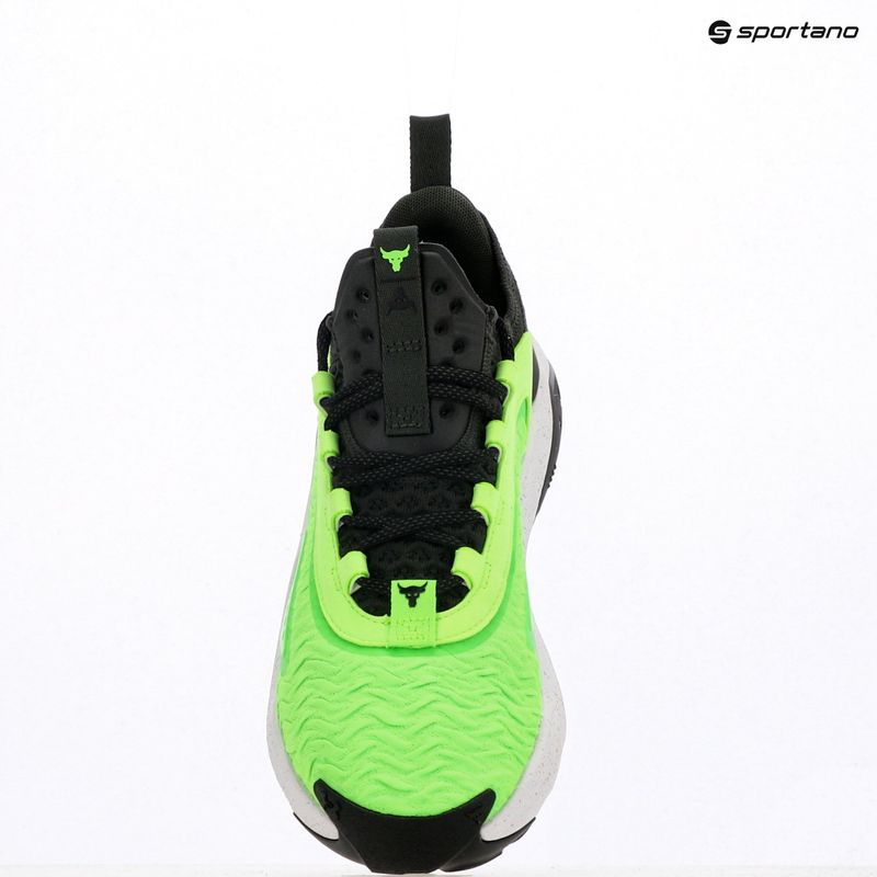 Under Armour Project Rock 7 scarpe da allenamento da uomo verde barocco/iper verde/nero 11