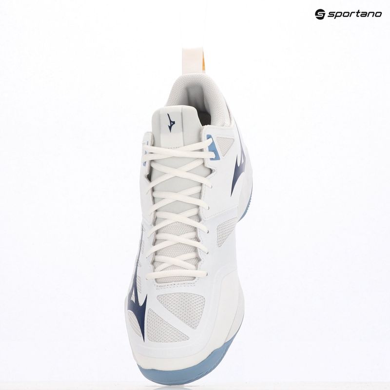 Scarpe da pallavolo Mizuno Wave Dimension Mid bianche/blu bellwether/belairblu 9