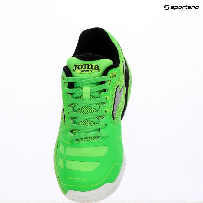 Scarpe da tennis da uomo Joma Set C fluor verde 9