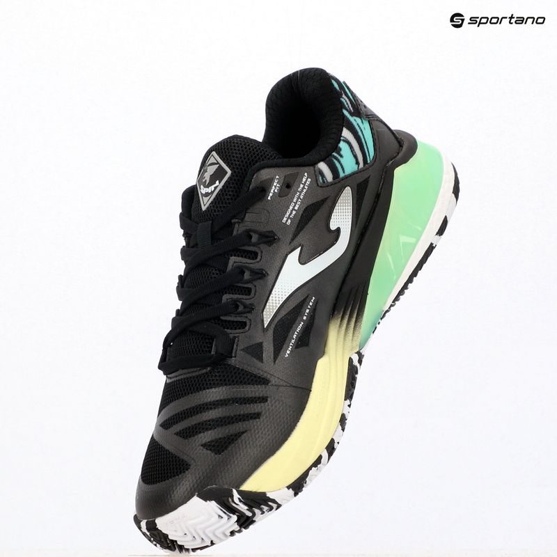 Scarpe da paddle da uomo Joma Spin OM nero 9